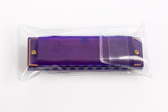 Губна гармошка Hohner Beginner Translucent Harp M5256 (Purple/ Hardcase)