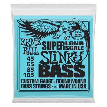 Струни для бас-гітари 45-105 Ernie Ball Inc. P02849