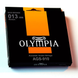 Струны для акустической гитары OLYMPIA AGS910 80/20 Bronze Acoustic Guitar Strings Medium 13/56