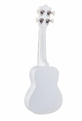 Укулеле электроакустическое Alfabeto Carbuku21 EQ White + bag