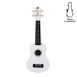 Укулеле электроакустическое Alfabeto Carbuku21 EQ White + bag