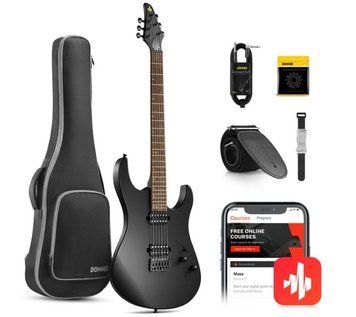 Електрогітара DONNER DMT-100 BLACK - комплект