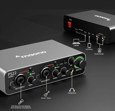 Аудиоинтерфейс Maono PS22