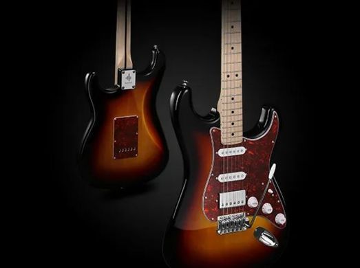 Электрогитара DONNER DST-152 Sunburst - комплект