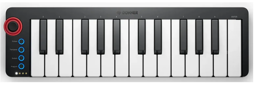 MIDI-клавіатура DONNER N-25