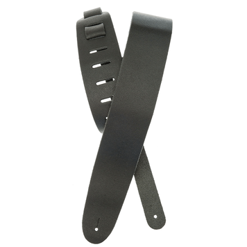 Гітарний ремінь D'ADDARIO 25BL00 BASIC LEATHER GUITAR STRAP (BLACK)