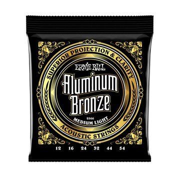 Струни для акустичної гітари 12-54 Ernie Ball P02566