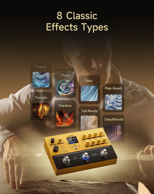 Гітарний процесор для акустичної гітари DONNER APL Multi Effects