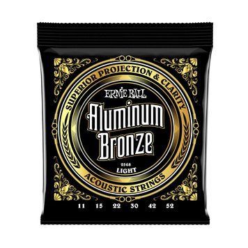 Струни для акустичної гітари 11-52 Ernie Ball P02568