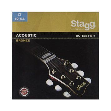 Струни для акустичної гітари 12-54 Stagg AC-1254-BR