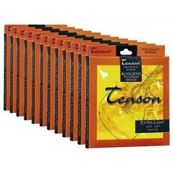 Струни для акустичної гітари Tenson Phosphor Br.(.010-.047)