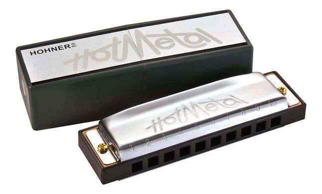 Губна гармошка Hohner Enthusiast Hot Metal M57203X D-major