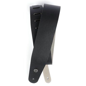 Гитарный ремень D'ADDARIO 25L00-DX DELUXE LEATHER GUITAR STRAP (BLACK), Черный