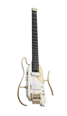 Silent гітара DONNER HUSH-X PRO White-Luxe