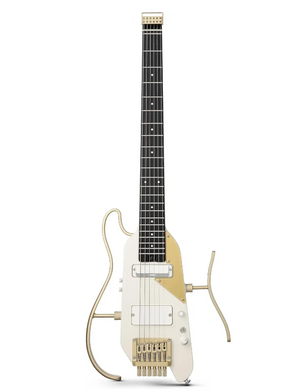Silent гітара DONNER HUSH-X PRO White-Luxe