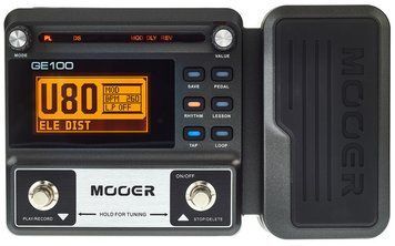 Гитарный процессор MOOER GE100, Черный