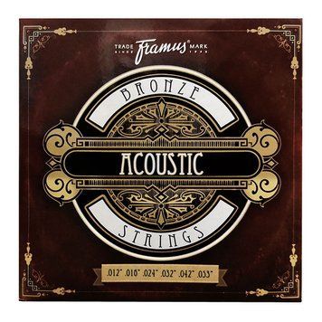 Струни для акустичної гітари FRAMUS 48220 Bronze Medium (12-53)