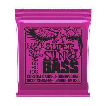 Струни для бас-гітари 45-100 Ernie Ball P02834