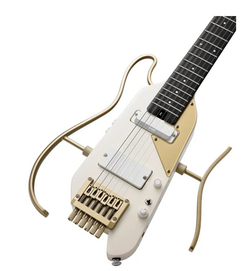 Silent гітара DONNER HUSH-X PRO White-Luxe
