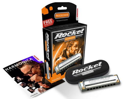 Губна гармошка Hohner Progressive Rocket M2013016X C-major