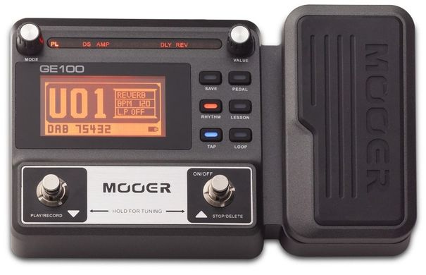 Гитарный процессор MOOER GE100, Черный