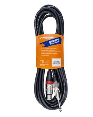 Кабель микрофонный Maximum Acoustics MIC.XJ5 RD (OFC)