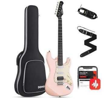 Електрогітара DONNER DST-200 Pink