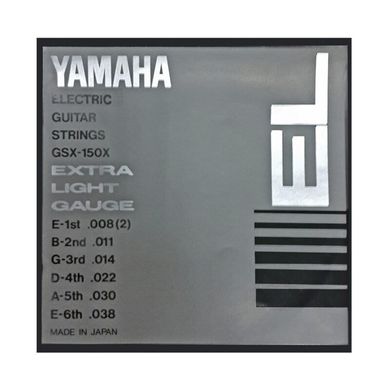 Струни гітарні YAMAHA GSX150X