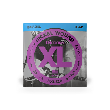 Струны для электрогитары D'ADDARIO EXL120