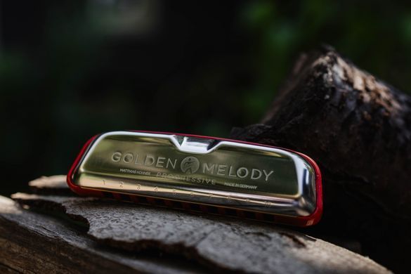 Губна гармошка Hohner Golden Melody Progressive M54408X G-major Box