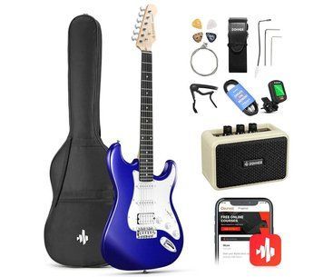 Електрогітара DONNER DST-100 Blue - комплект