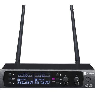 Радіосистема (мікрофон бездротовий) PRODIPE UHF M850 DSP Duo
