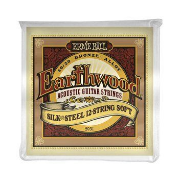 Струни для акустичної гітари 12-стр.гітари 9 Ernie Ball P02051