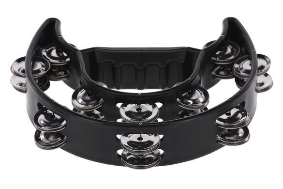 Тамбурин GEWA Jingle wreath Half moon 20 jingles Black 841.574