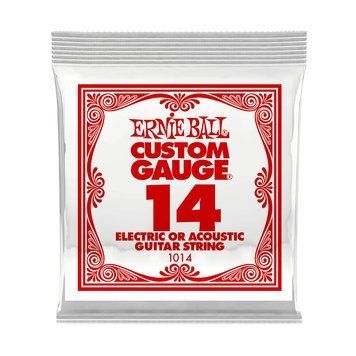 Струна гітарна ел.+ак. 0,014 Ernie Ball P01014