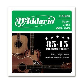Струны для акустической гитары D'ADDARIO EZ-890 (09-45)