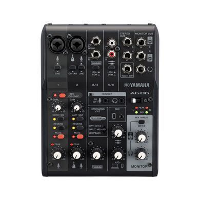 Аудіо-інтерфейс YAMAHA AG06MK2B