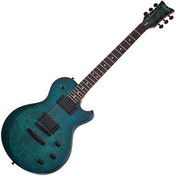 Електрогітара SCHECTER SOLO-II STANDARD Ocean Blue Burst Burl