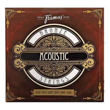 Струни для акустичної гітари FRAMUS 48210 Bronze Extra Light (10-46)