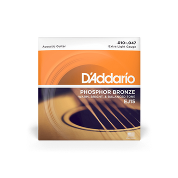 Струни для акустичноїї гітари D'ADDARIO EJ15