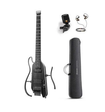 Silent гітара DONNER HUSH-X PRO Black