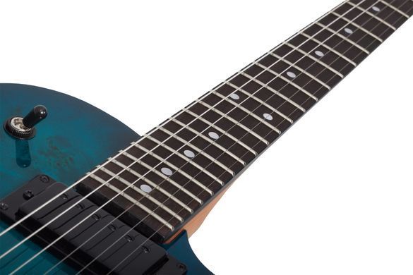 Электрогитара SCHECTER SOLO-II STANDARD Ocean Blue Burst Burl