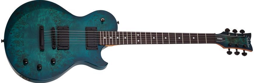 Электрогитара SCHECTER SOLO-II STANDARD Ocean Blue Burst Burl