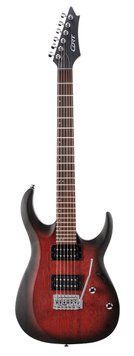 Електрогітара CORT X100 (Open Pore Black Cherry Burst)