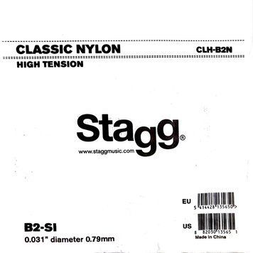 Струна для класичної гітари Stagg CLH-B2N, 2-га струна Сі (B)