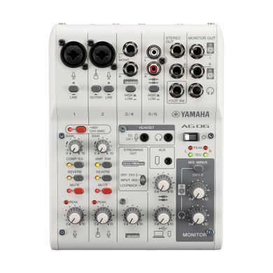 Аудіо-інтерфейс YAMAHA AG06MK2W