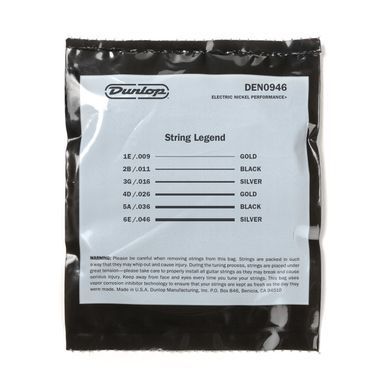 Струни для електрогітари DUNLOP DEN0946