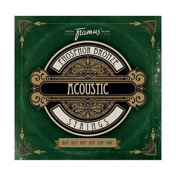 Струны для акустической гитары FRAMUS 47210 Phosphor Bronze Extra Light (10-46)