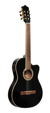 Класична гітара з датчиком Stagg SCL60 TCE-BLK
