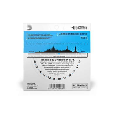 Струни для 12-струн. гітари D'ADDARIO EJ38